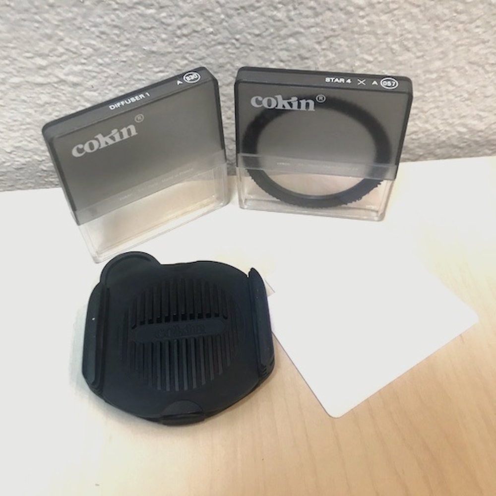 Cokin Filter Set for Cameras. Made in France. Diffuser/Holder/A057/card. New/EUC